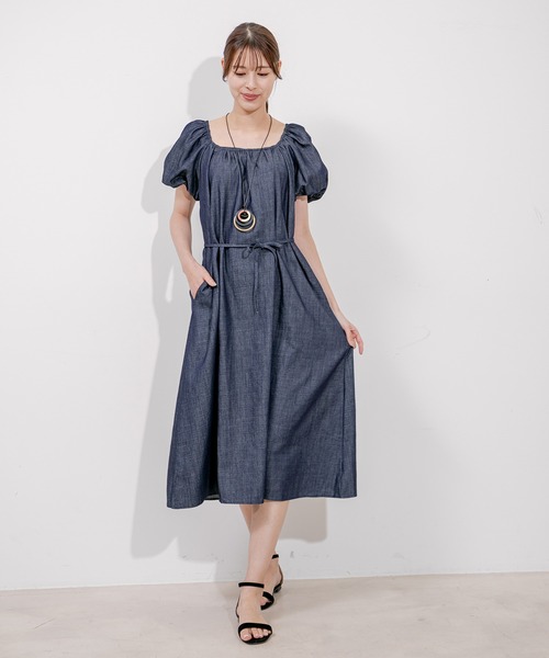 Jayro（ジャイロ）の「デニムワンピース（ワンピース・レディース・ブルー系その他2・FREE）」の2枚目の写真