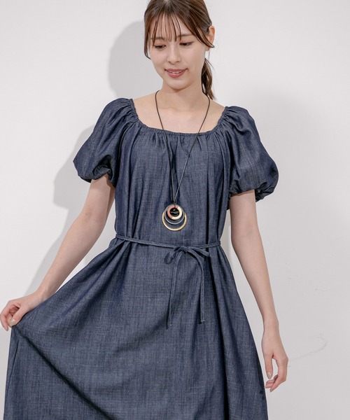 Jayro（ジャイロ）の「デニムワンピース（ワンピース・レディース・ブルー系その他2・FREE）」の3枚目の写真
