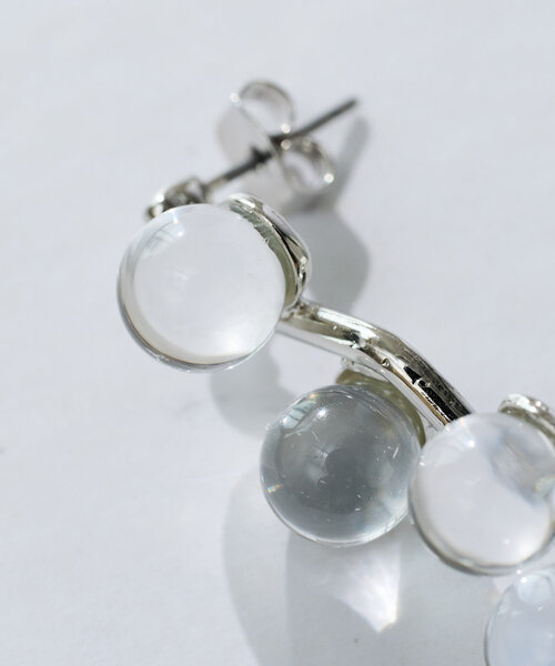 un dix cors（アンディコール）の「クリアボールピアス（ピアス（両耳用）・レディース・シルバー/ゴールド・FREE）」の12枚目の写真