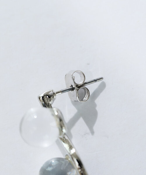 un dix cors（アンディコール）の「クリアボールピアス（ピアス（両耳用）・レディース・シルバー/ゴールド・FREE）」の11枚目の写真