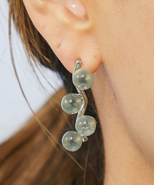 un dix cors（アンディコール）の「クリアボールピアス（ピアス（両耳用）・レディース・シルバー/ゴールド・FREE）」の10枚目の写真