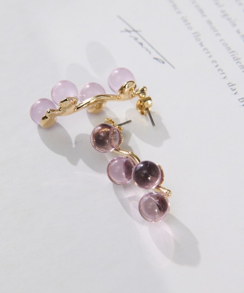 un dix cors（アンディコール）の「クリアボールピアス（ピアス（両耳用）・レディース・シルバー/ゴールド・FREE）」の16枚目の写真