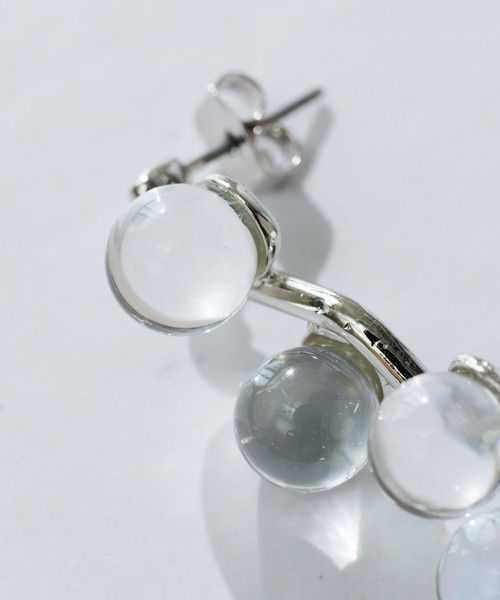 un dix cors（アンディコール）の「クリアボールピアス（ピアス（両耳用）・レディース・シルバー/ゴールド・FREE）」の21枚目の写真