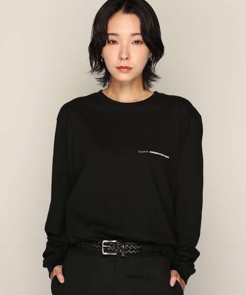 YEN TOWN MARKET（イェンタウンマーケット）の「【Nujabes】ヌジャベス Metaphorical Music ロングスリーブ（Tシャツ/カットソー・メンズ・ブラック/ホワイト/オリーブ・XL/L/M）」の21枚目の写真