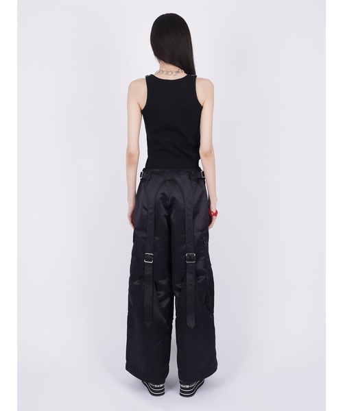 パンツ PAMEO POSE Glitter Belted Baggy Trousers PAMEO POSE｜Glitter Belted Baggy Trousers | Rakuten Fashion