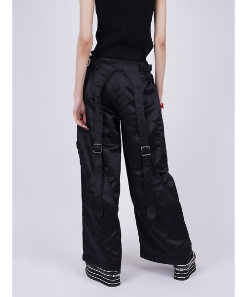 パンツ PAMEO POSE Glitter Belted Baggy Trousers PAMEO POSE（パメオポーズ）の「Glitter Belted Baggy Trousers