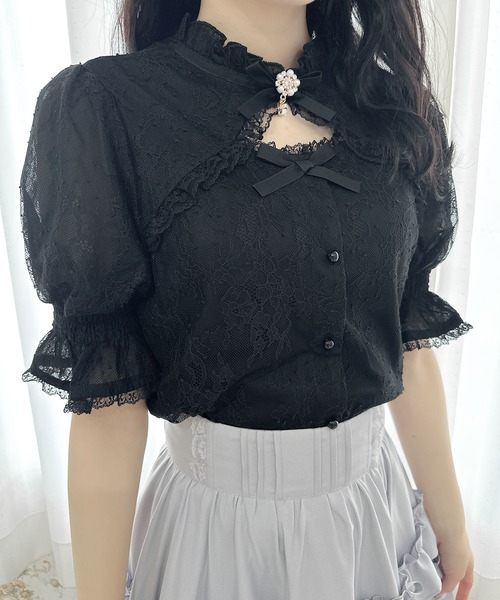 ROJITA（ロジータ）の「配色レーストップス（シャツ/ブラウス）」 - WEAR