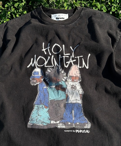 Perushu(ペルーシュ)の「ヴィンテージライクアソートTシャツ(Tシャツ/カットソー・メンズ・ブラウン/ブラウン系その他/ブラック系その他2/オフホワイト/ブラック/ホワイト系その他/ブラウン系その他3/ホワイト系その他3/ブラウン系その他2/ブラック系その他3/ホワイト系その他2/ブラック系その他・MEDIUM/SMALL/LARGE)」の5枚目の写真