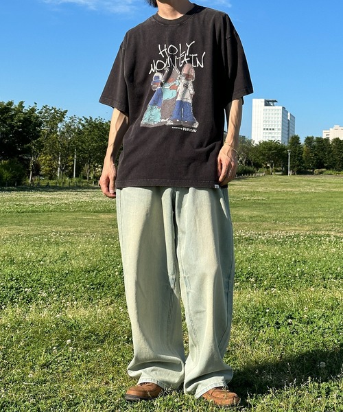 Perushu(ペルーシュ)の「ヴィンテージライクアソートTシャツ(Tシャツ/カットソー・メンズ・ブラウン/ブラウン系その他/ブラック系その他2/オフホワイト/ブラック/ホワイト系その他/ブラウン系その他3/ホワイト系その他3/ブラウン系その他2/ブラック系その他3/ホワイト系その他2/ブラック系その他・MEDIUM/SMALL/LARGE)」の15枚目の写真