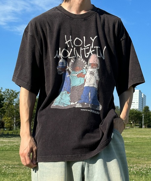 Perushu(ペルーシュ)の「ヴィンテージライクアソートTシャツ(Tシャツ/カットソー・メンズ・ブラウン/ブラウン系その他/ブラック系その他2/オフホワイト/ブラック/ホワイト系その他/ブラウン系その他3/ホワイト系その他3/ブラウン系その他2/ブラック系その他3/ホワイト系その他2/ブラック系その他・MEDIUM/SMALL/LARGE)」の13枚目の写真