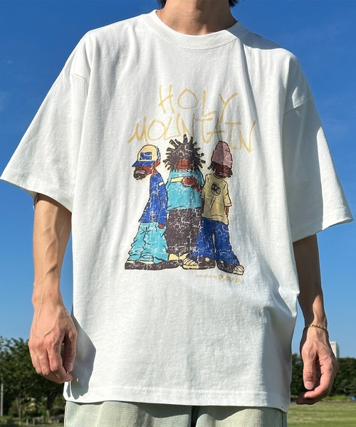 Perushu(ペルーシュ)の「ヴィンテージライクアソートTシャツ(Tシャツ/カットソー・メンズ・ブラウン/ブラウン系その他/ブラック系その他2/オフホワイト/ブラック/ホワイト系その他/ブラウン系その他3/ホワイト系その他3/ブラウン系その他2/ブラック系その他3/ホワイト系その他2/ブラック系その他・MEDIUM/SMALL/LARGE)」の22枚目の写真
