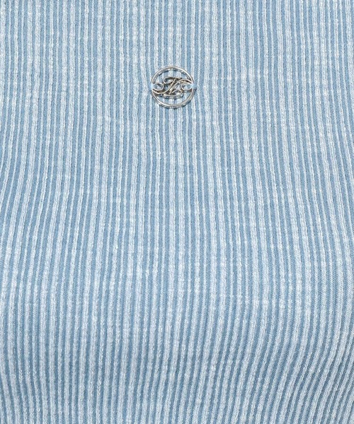 3.3 Field Trip （3.3フィールドトリップ）の「3.3 Field Trip／ガーターベルトリブT（Tシャツ/カットソー・レディース・ブラック/ブルー/グレー・FREE）」の18枚目の写真