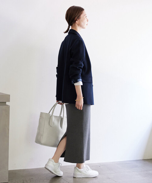 MARCO BIANCHINI（マルコビアンチーニ）の「MARCO BIANCHINI/マルコ・ビアンキーニ SLOBE別注 ショルダートート 21804（トートバッグ・レディース・キャメル/ブラック/ライトグレー・FREE）」の18枚目の写真