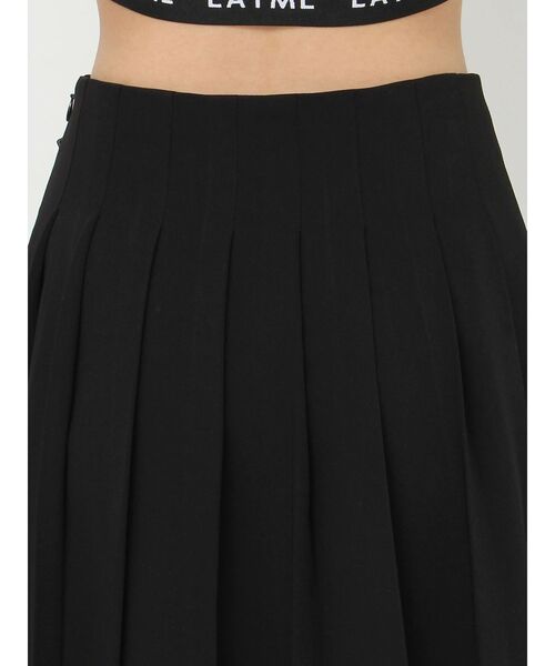 EATME（イートミー）の「ベルテッドプリーツスカート（セットアップ可能）（スカート・レディース・ブラック/ラベンダー/その他1・SMALL/MEDIUM）」の19枚目の写真