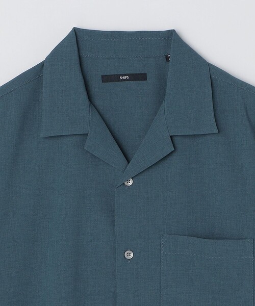 SHIPS(シップス)の「SHIPS: MADE IN JAPAN Reflax(R) ドライタッチ オープンカラー シャツ(シャツ/ブラウス・メンズ・ライトグレー/ダークグレー/ロイヤルブルー/チャコールグレー・SMALL/MEDIUM/LARGE/X-LARGE)」の15枚目の写真