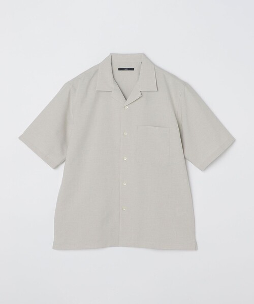 SHIPS(シップス)の「SHIPS: MADE IN JAPAN Reflax(R) ドライタッチ オープンカラー シャツ(シャツ/ブラウス・メンズ・ライトグレー/ダークグレー/ロイヤルブルー/チャコールグレー・SMALL/MEDIUM/LARGE/X-LARGE)」の9枚目の写真