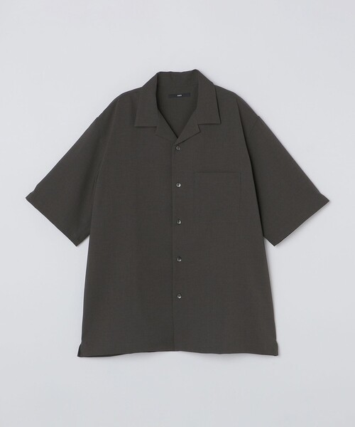 SHIPS(シップス)の「SHIPS: MADE IN JAPAN Reflax(R) ドライタッチ オープンカラー シャツ(シャツ/ブラウス・メンズ・ライトグレー/ダークグレー/ロイヤルブルー/チャコールグレー・SMALL/MEDIUM/LARGE/X-LARGE)」の7枚目の写真