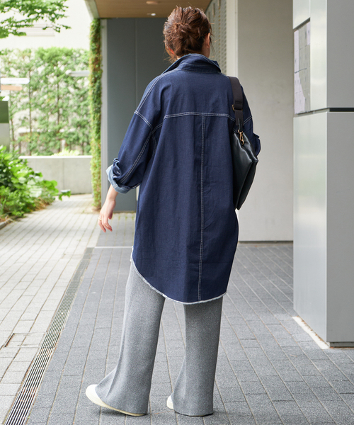Spick & Span（スピックアンドスパン）の「≪追加≫デニムルーズシャツ 