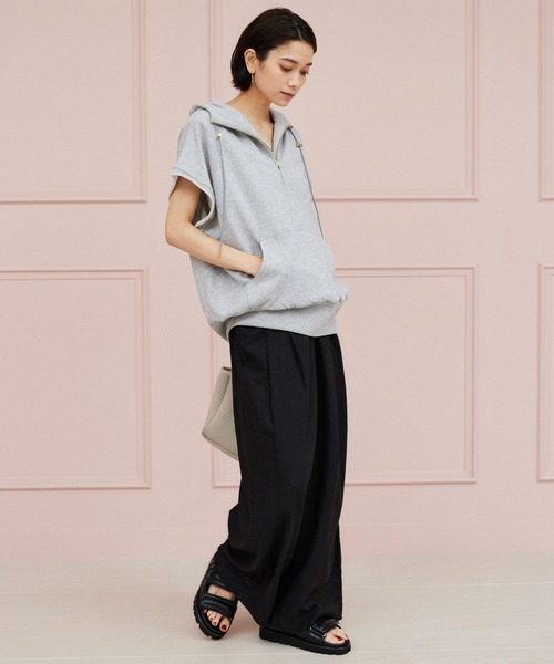 BARNYARDSTORM（バンヤードストーム）の「BARNYARDSTORM / スウェットパーカー（パーカー・レディース・ブラック/グレー・FREE）」の4枚目の写真