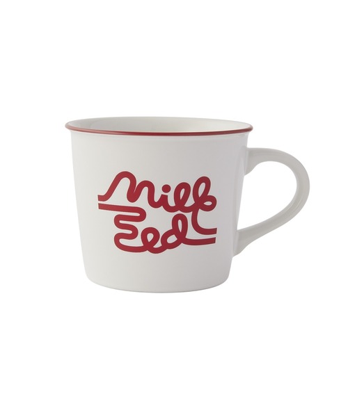 MILKFED.（ミルクフェド）の「STRING LOGO MUG（グラス/マグカップ/タンブラー・レディース・レッド/ブルー・ONE SIZE）」の4枚目の写真