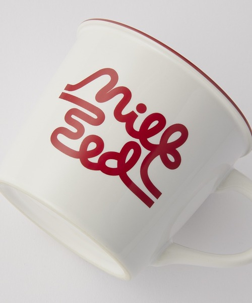 MILKFED.（ミルクフェド）の「STRING LOGO MUG（グラス/マグカップ/タンブラー・レディース・レッド/ブルー・ONE SIZE）」の7枚目の写真