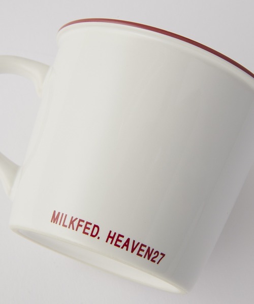 MILKFED.（ミルクフェド）の「STRING LOGO MUG（グラス/マグカップ/タンブラー・レディース・レッド/ブルー・ONE SIZE）」の8枚目の写真