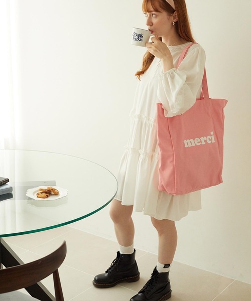 MILKFED.（ミルクフェド）の「STRING LOGO MUG（グラス/マグカップ/タンブラー・レディース・レッド/ブルー・ONE SIZE）」の12枚目の写真