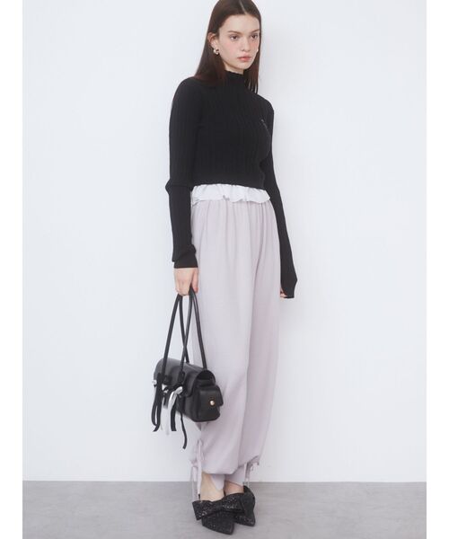 CALNAMUR（カルナムール）の「ボストンリボンバック（ハンドバッグ・レディース・ブラック/レッド・FREE）」の22枚目の写真