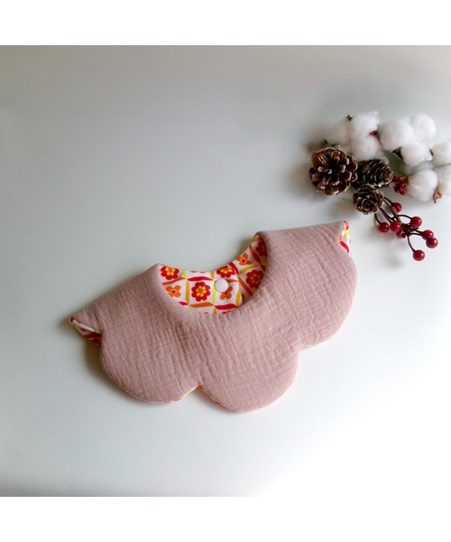 売り切れました 030 ふわふわスタイ 両面ガーゼ 売り切れました 030