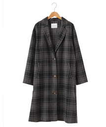 SEVENDAYS=SUNDAY | チェックロングジャケット(テーラードジャケット)