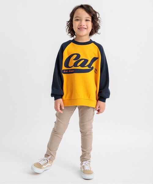 BREEZE（ブリーズ）の「【リンク・セットアップ可】カレッジバリエーショントレーナー（スウェット・キッズ・エメラルド/アイボリー/グレー/ローズ/ネイビー/イエロー・80/90/100/110/120/130/140/150/160）」の17枚目の写真