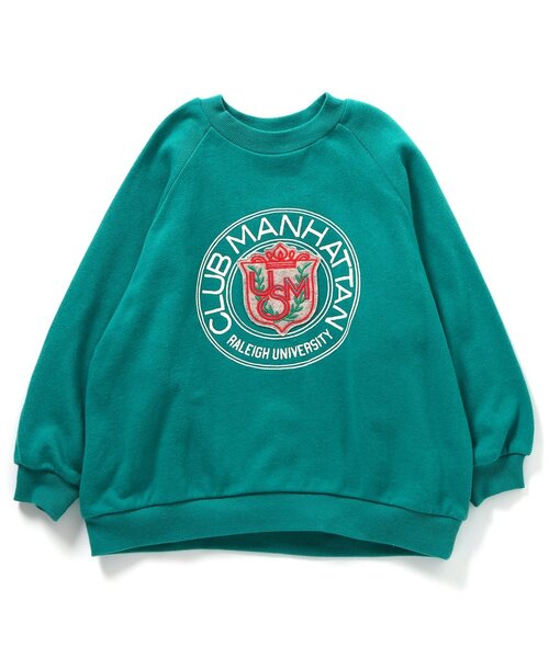 BREEZE（ブリーズ）の「【リンク・セットアップ可】カレッジバリエーショントレーナー（スウェット・キッズ・エメラルド/アイボリー/グレー/ローズ/ネイビー/イエロー・80/90/100/110/120/130/140/150/160）」の21枚目の写真