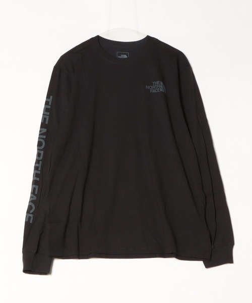 THE NORTH FACE(ザノースフェイス)の「THE NORTH FACE 袖グラフィックロングTシャツ(Tシャツ/カットソー・メンズ・ホワイト系その他/ブラック系その他・MEDIUM/LARGE/X-LARGE/SMALL)」の2枚目の写真