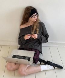 BLACKUP｜ブラックアップのTシャツ/カットソー（ボートネック