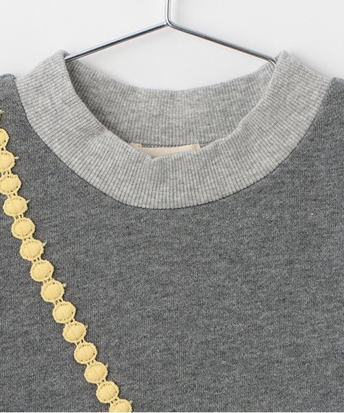 Love&Peace&Money(ラブアンドピースアンドマネー)の「【人気商品再入荷】【直営店で取り扱い無し】ボアポシェット裏毛ワンピース(ワンピース・キッズ・ネイビー/ピンク/グレー・80cm/90cm/110cm/100cm/120cm/130cm)」の10枚目の写真