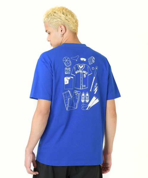 【新品タグ付き】New Balance ベースボールシャツ XL ベージュ NEW BALANCE（ニューバランス）の「New Balance Sportswear