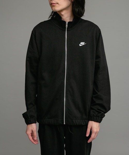 NIKE（ナイキ）の「NIKE　ナイキクラブ ニットジャケット（その他アウター・メンズ・ブラック・MEDIUM/LARGE）」の2枚目の写真