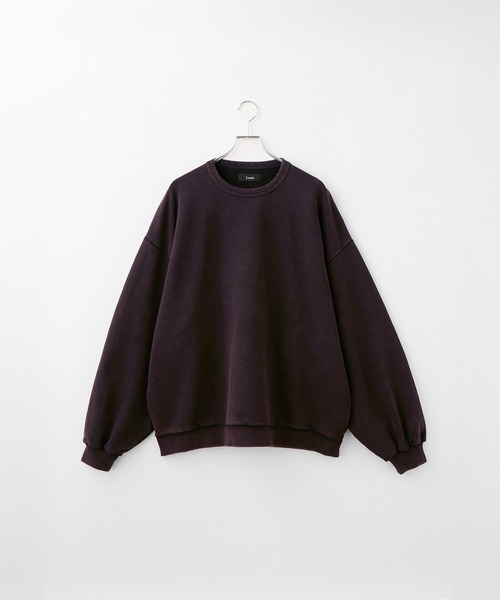 Loose/ルース（ルース）の「コットン100 ヘビーウェイト ヴィンテージルーズスウェット【セットアップ対応】（スウェット・メンズ・グレー/ブラック/レッド系1/ダークグレー・XS/S/M/L）」の11枚目の写真