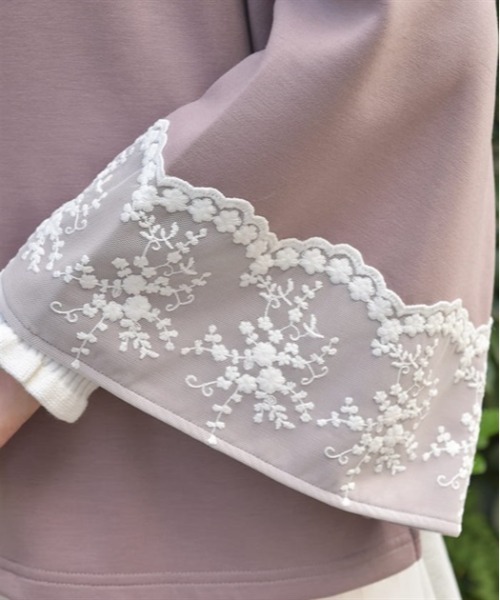 axes femme（アクシーズファム）の「ダンボールニットポンチョ（カーディガン/ボレロ・レディース・カーキ/チャコール/モカ・FREE）」の14枚目の写真