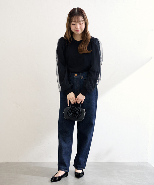 LE TALON /ルタロン/ポインテッド/グリッタードット/バレエシューズ LE TALON（ルタロン）の「ポインテッドグリッタードットバレエ