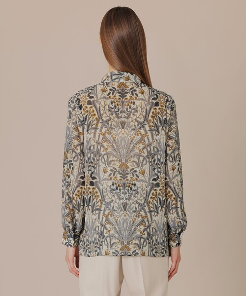 【セール】【婦人画報掲載】ボタニカルウォールプリントブラウス（シャツ/ブラウス）｜MACKINTOSH LONDON（マッキントッシュ ロンドン）