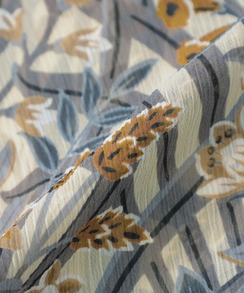 【セール】【婦人画報掲載】ボタニカルウォールプリントブラウス（シャツ/ブラウス）｜MACKINTOSH LONDON（マッキントッシュ ロンドン）