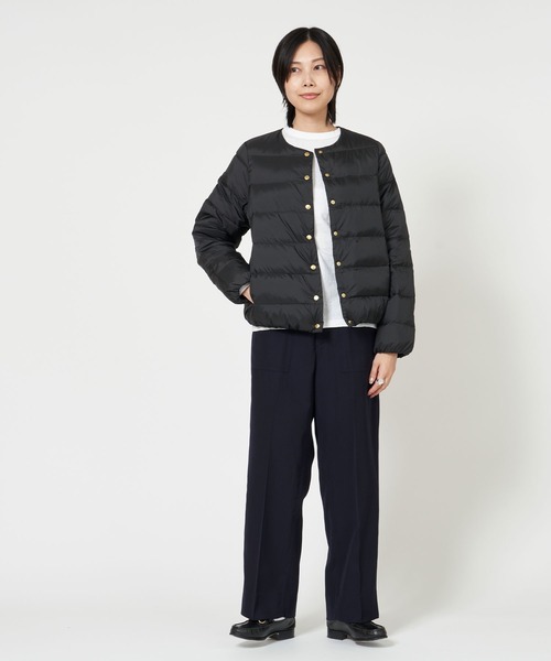 Traditional Weatherwear（トラディショナルウェザーウェア）の「ARKLEY DOWN PACKABLE（ダウンジャケット/コート・レディース・ブラック/ベージュ・34/36）」の10枚目の写真