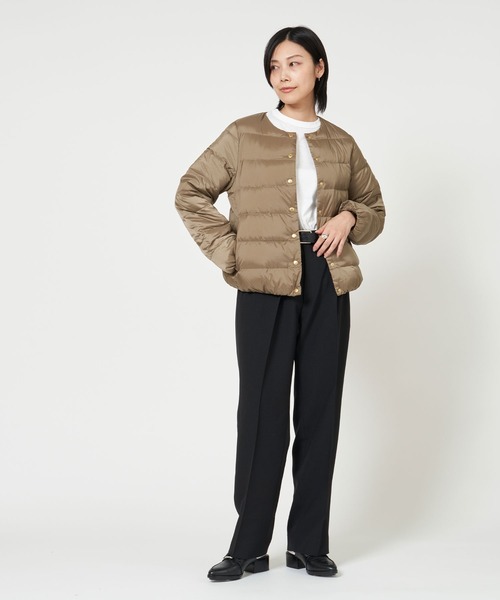 Traditional Weatherwear（トラディショナルウェザーウェア）の「ARKLEY DOWN PACKABLE（ダウンジャケット/コート・レディース・ブラック/ベージュ・34/36）」の13枚目の写真