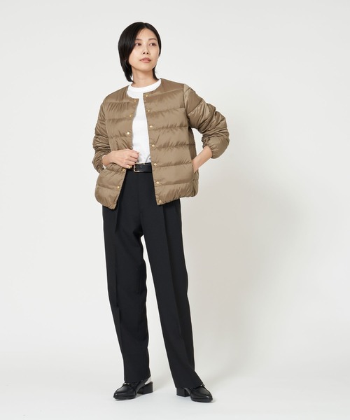 Traditional Weatherwear（トラディショナルウェザーウェア）の「ARKLEY DOWN PACKABLE（ダウンジャケット/コート・レディース・ブラック/ベージュ・34/36）」の14枚目の写真