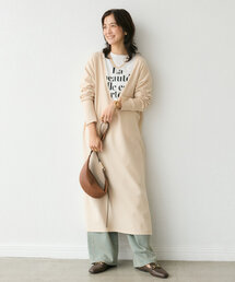 RIVE DROITE | 予約【抜け感◎】ディープVニットワンピース(ワンピース)