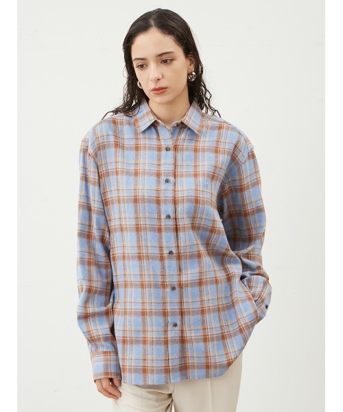 Mila Owen チェックネルシャツ チェックネルシャツ(シャツ)｜トップス｜Mila Owen（ミラ