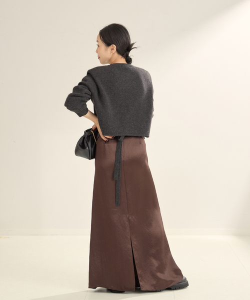 plage（プラージュ）の「R'IAM アンゴラMIX カタPAD プルオーバー