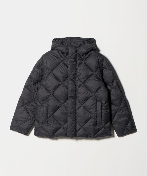 TAION（タイオン）の「＜TAION＞ シティ フード ダウンジャケット / キッズ  140cm-150cm（ダウンジャケット/コート・キッズ・ブラック/オリーブ/ダークグレー・150cm/140cm）」の3枚目の写真