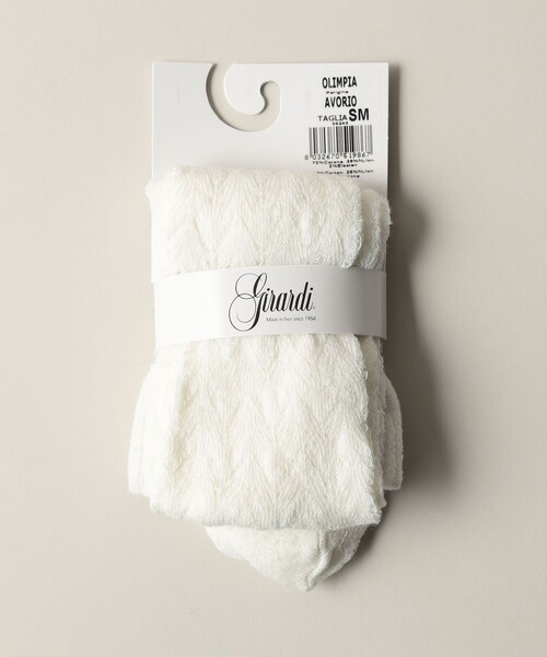 ODETTE E ODILE（オデットエオディール）の「＜girardi＞LACE LIKE ソックス（ソックス/靴下・レディース・ブラック/オフホワイト・FREE）」の4枚目の写真